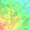 Mapa topográfico Zameczna Góra, altitud, relieve
