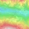Mapa topográfico Le Fontanil, altitud, relieve