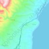 Mapa topográfico Balisong, altitud, relieve