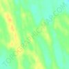 Mapa topográfico Lake Eyre Basin, altitud, relieve