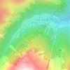 Mapa topográfico Bòsc de Sasplans, altitud, relieve