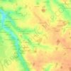 Mapa topográfico Le Rosier, altitud, relieve