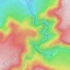 Mapa topográfico Смотровая площадка "Сосновая", altitud, relieve