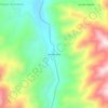 Mapa topográfico Nuevo Sinaí, altitud, relieve