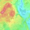 Mapa topográfico Reute, altitud, relieve