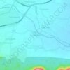 Mapa topográfico Sanambatla, altitud, relieve