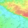 Mapa topográfico Savonnière, altitud, relieve