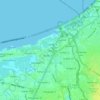 Mapa topográfico Talaba 3, altitud, relieve