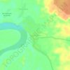 Mapa topográfico Nueva Italia, altitud, relieve