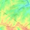 Mapa topográfico Lens-Saint-Remy, altitud, relieve