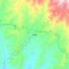 Mapa topográfico ཆུ་དམར་ 初麻乡, altitud, relieve