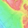 Mapa topográfico Probstried, altitud, relieve