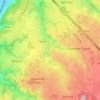 Mapa topográfico Sur Miermont, altitud, relieve