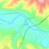 Mapa topográfico Puente del Obispo, altitud, relieve