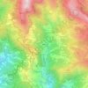 Mapa topográfico Botasi, altitud, relieve