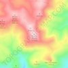 Mapa topográfico Nuevo Mundo, altitud, relieve