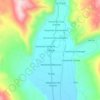 Mapa topográfico Corire, altitud, relieve
