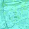 Mapa topográfico Zootopia, altitud, relieve