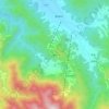 Mapa topográfico 篁岭, altitud, relieve