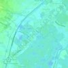 Mapa topográfico Santa Monica, altitud, relieve