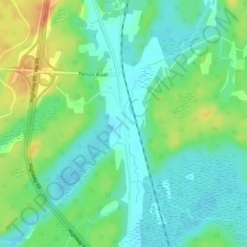 Mapa topográfico Estaire, altitud, relieve