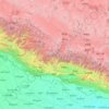 Mapa topográfico पश्चिमाञ्चल विकास क्षेत्र, altitud, relieve