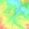 Mapa topográfico Los Letreros, altitud, relieve