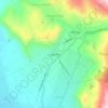 Mapa topográfico Cullpa Baja, altitud, relieve