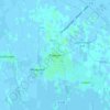 Mapa topográfico Pewsum, altitud, relieve