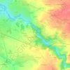 Mapa topográfico Hucheloup, altitud, relieve