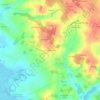 Mapa topográfico La Grosse Pierre, altitud, relieve