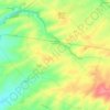 Mapa topográfico Connantray-Vaurefroy, altitud, relieve