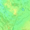 Mapa topográfico Spelle, altitud, relieve