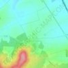 Mapa topográfico Villers-Franqueux, altitud, relieve