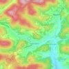 Mapa topográfico Ewersbach, altitud, relieve