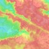 Mapa topográfico Saint-Léger-en-Yvelines, altitud, relieve
