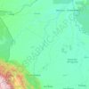 Mapa topográfico Río Beni, altitud, relieve