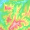 Mapa topográfico Нефтегорск, altitud, relieve