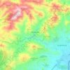 Mapa topográfico Alfondeguilla, altitud, relieve