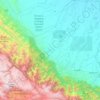 Mapa topográfico Chapare, altitud, relieve