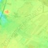 Mapa topográfico Le Plessis-Pâté, altitud, relieve