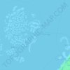 Mapa topográfico العالم, altitud, relieve