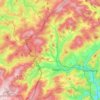 Mapa topográfico 35708, altitud, relieve