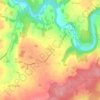 Mapa topográfico Ménil-Jean, altitud, relieve