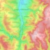 Mapa topográfico 64711, altitud, relieve
