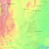 Mapa topográfico Río Desaguadero, altitud, relieve