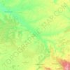 Mapa topográfico Томская область, altitud, relieve