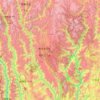 Mapa topográfico 香格里拉市 སེམས་ཀྱི་ཉི་ཟླ་གྲོང་ཁྱེར།, altitud, relieve
