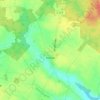 Mapa topográfico Kollow, altitud, relieve