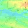 Mapa topográfico Курахово, altitud, relieve